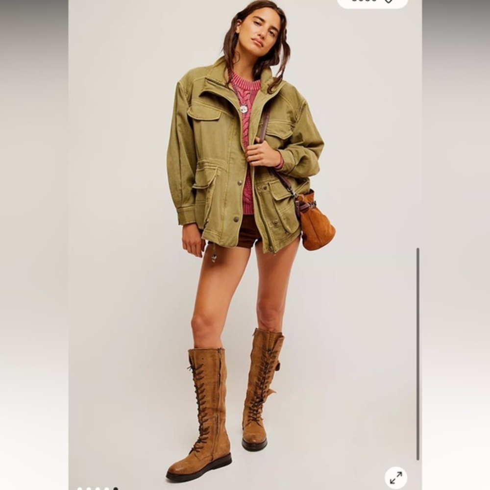 We The Free Olive Green Jacket